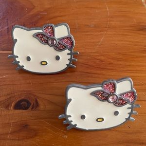 Hello kitty nightstand dresser polls pair of two with screws